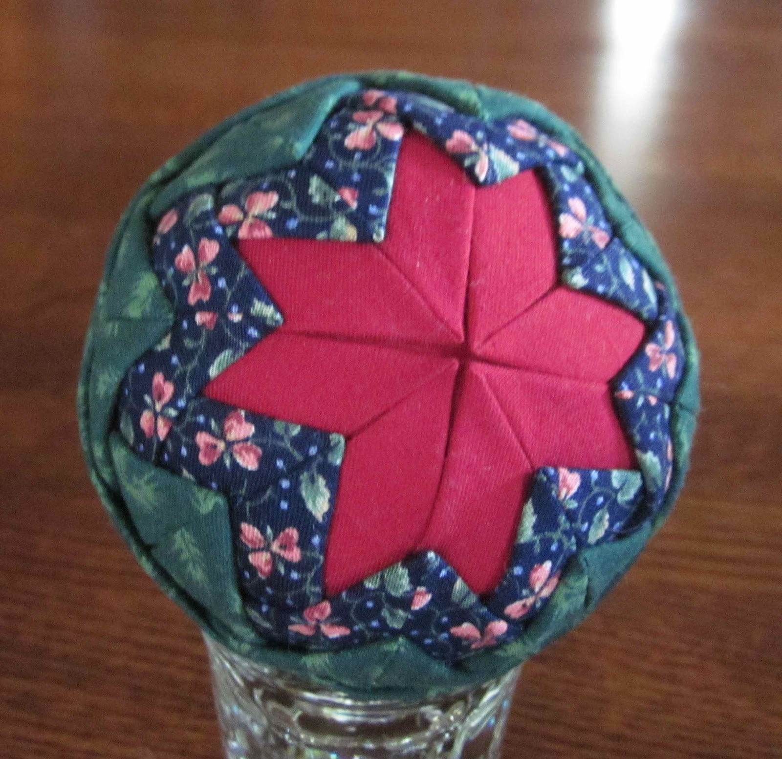 Laurelhurst Craftsman Bungalow More Quilted Ball Ornaments