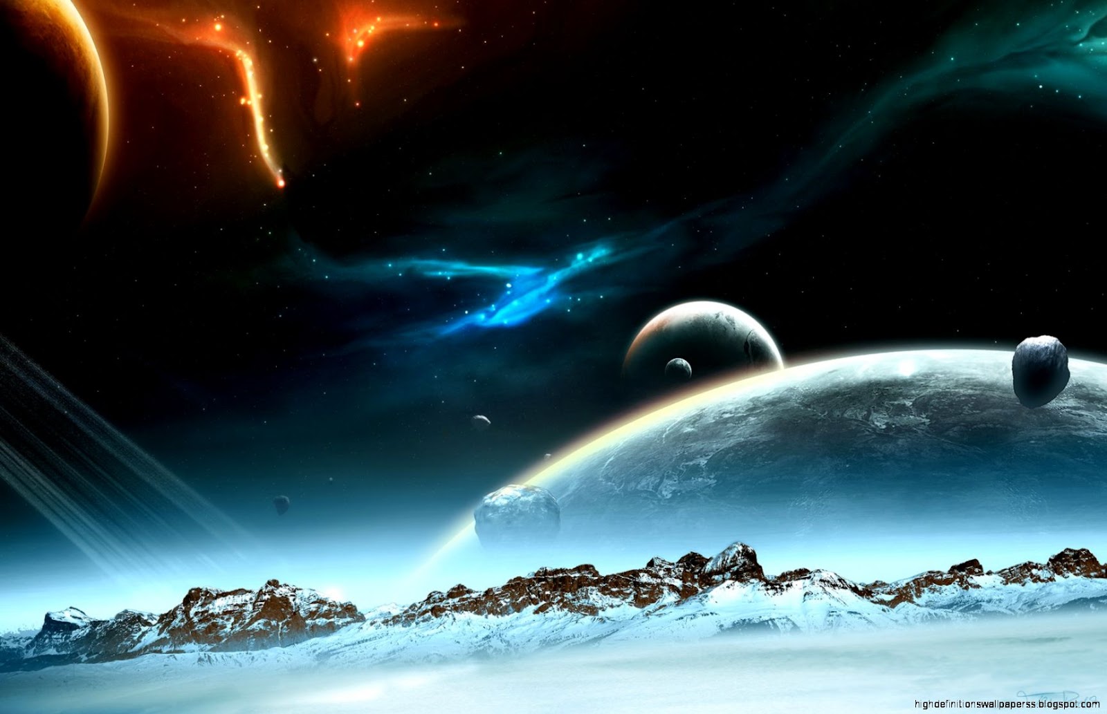 Snow Space Desktop Snow Space Desktop