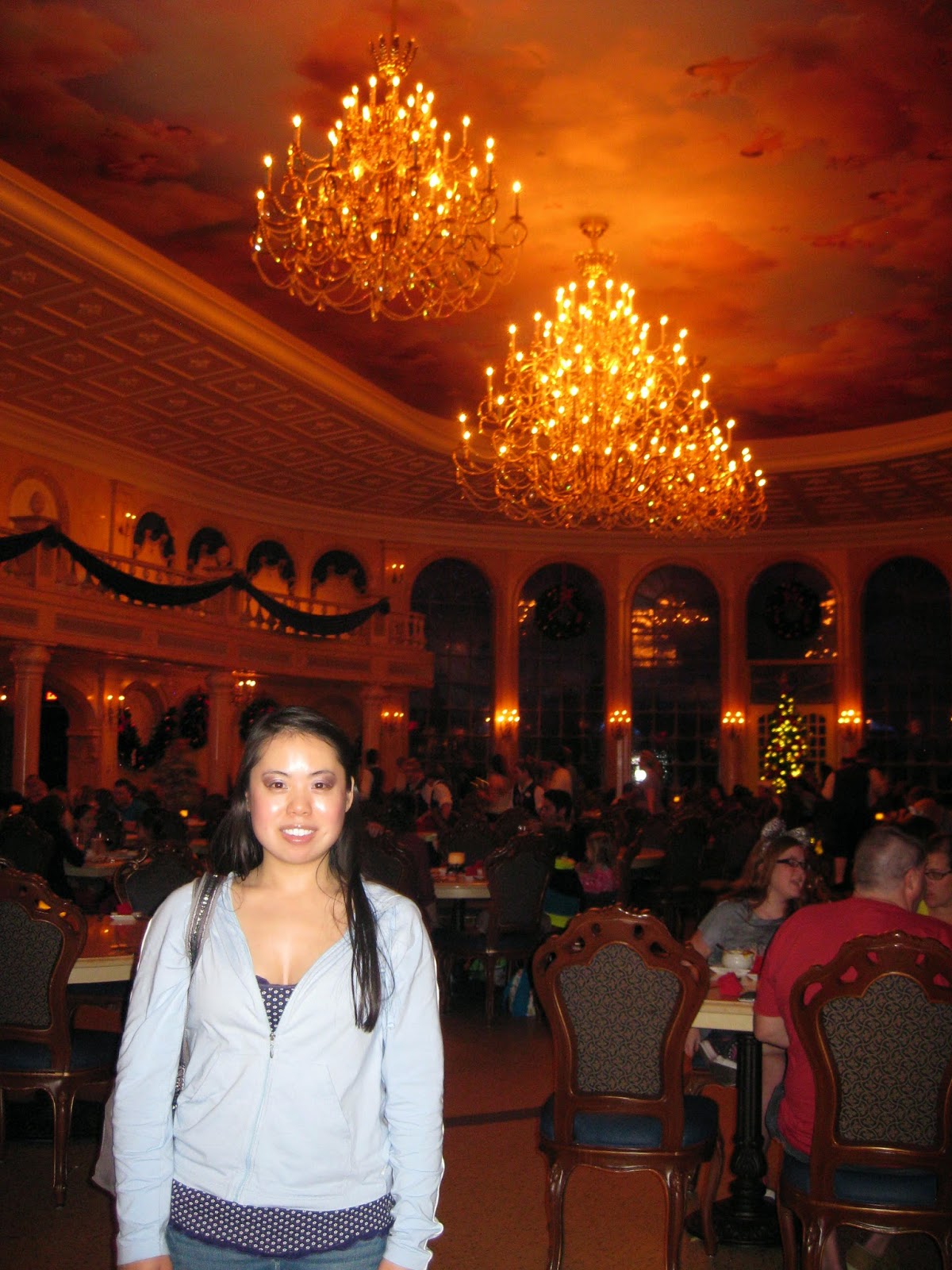 Jen Angel In Europe Orlando Day 8 Magic Kingdom Be Our Guest Restaurant