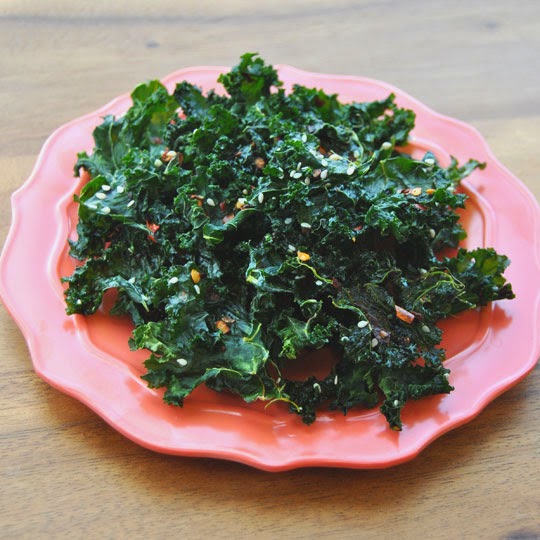 Weston Brands Blog Spicy Sesame Kale Chips with a Weston Dehydrator