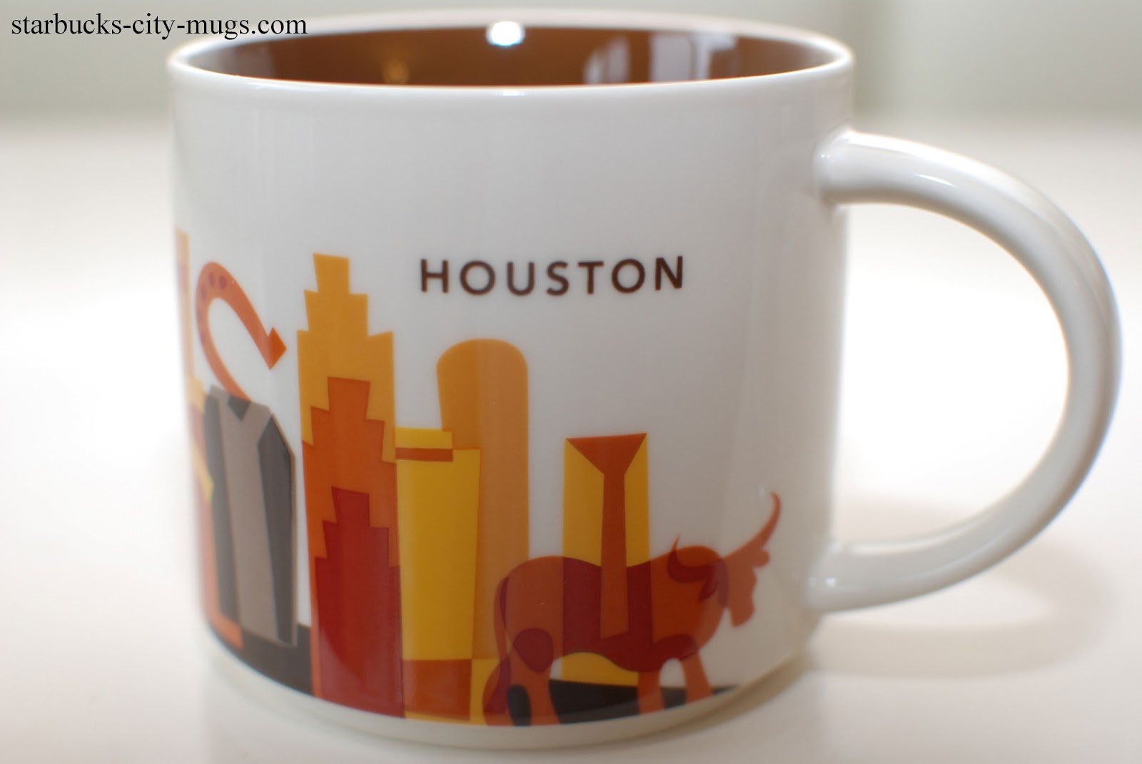 Starbucks City Mugs Houston You Are Here