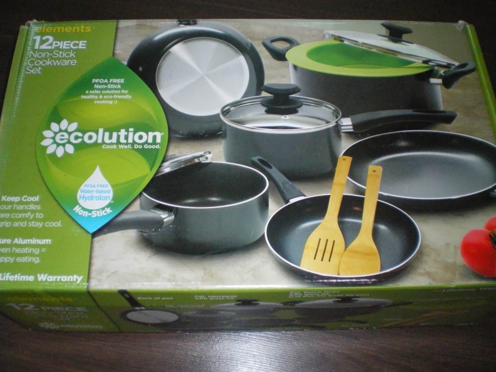 Ecolution Elements 8 Pc. Cookware Set