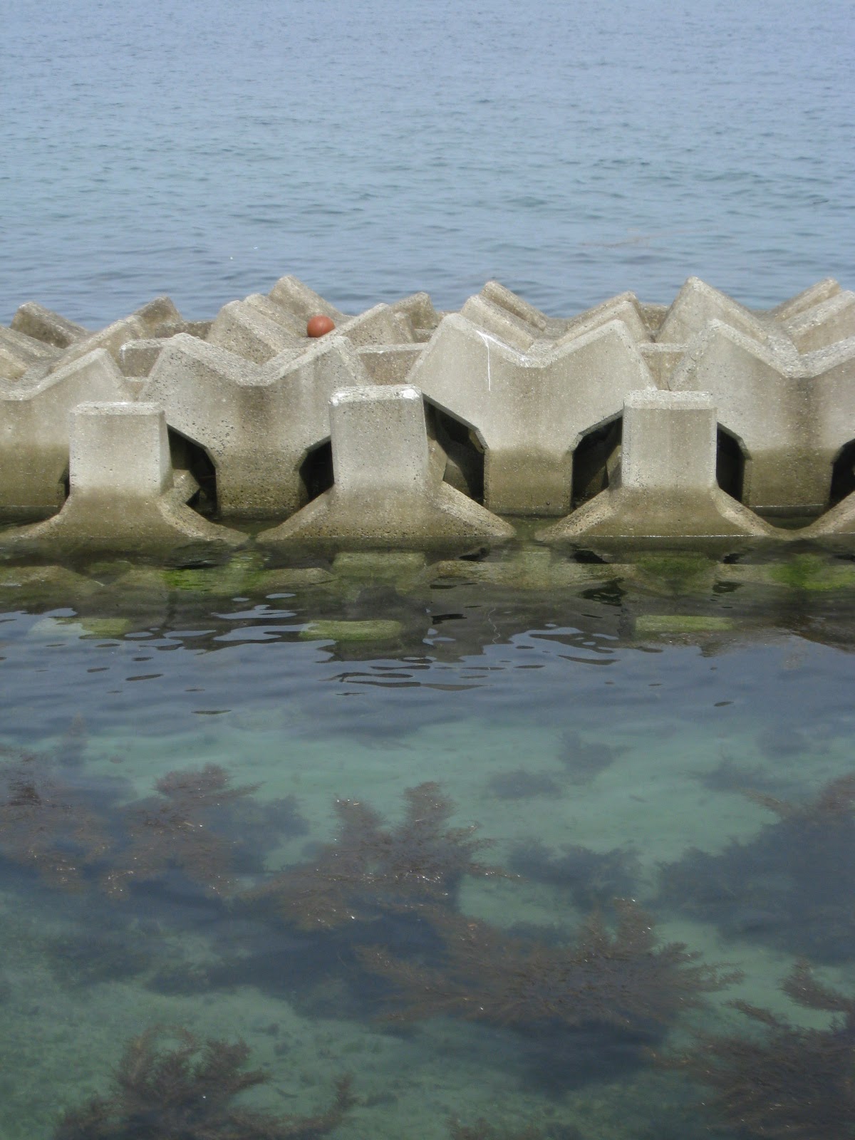soaking in japan Awaji Sea Walls