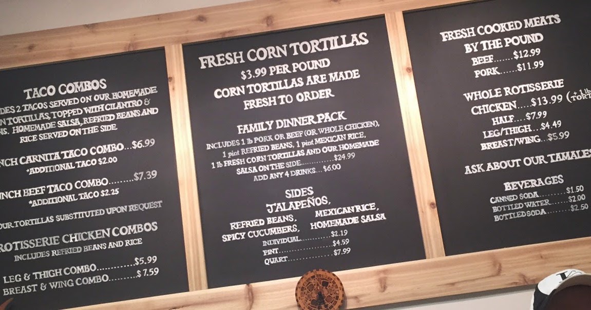 Restaurant Review Tortilleria Garcia The Food Hussy!