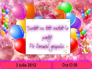 ♥Invitatie la party♥