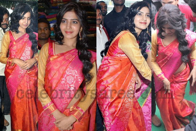 Samantha Banaras Sari with Full Hands Blouse