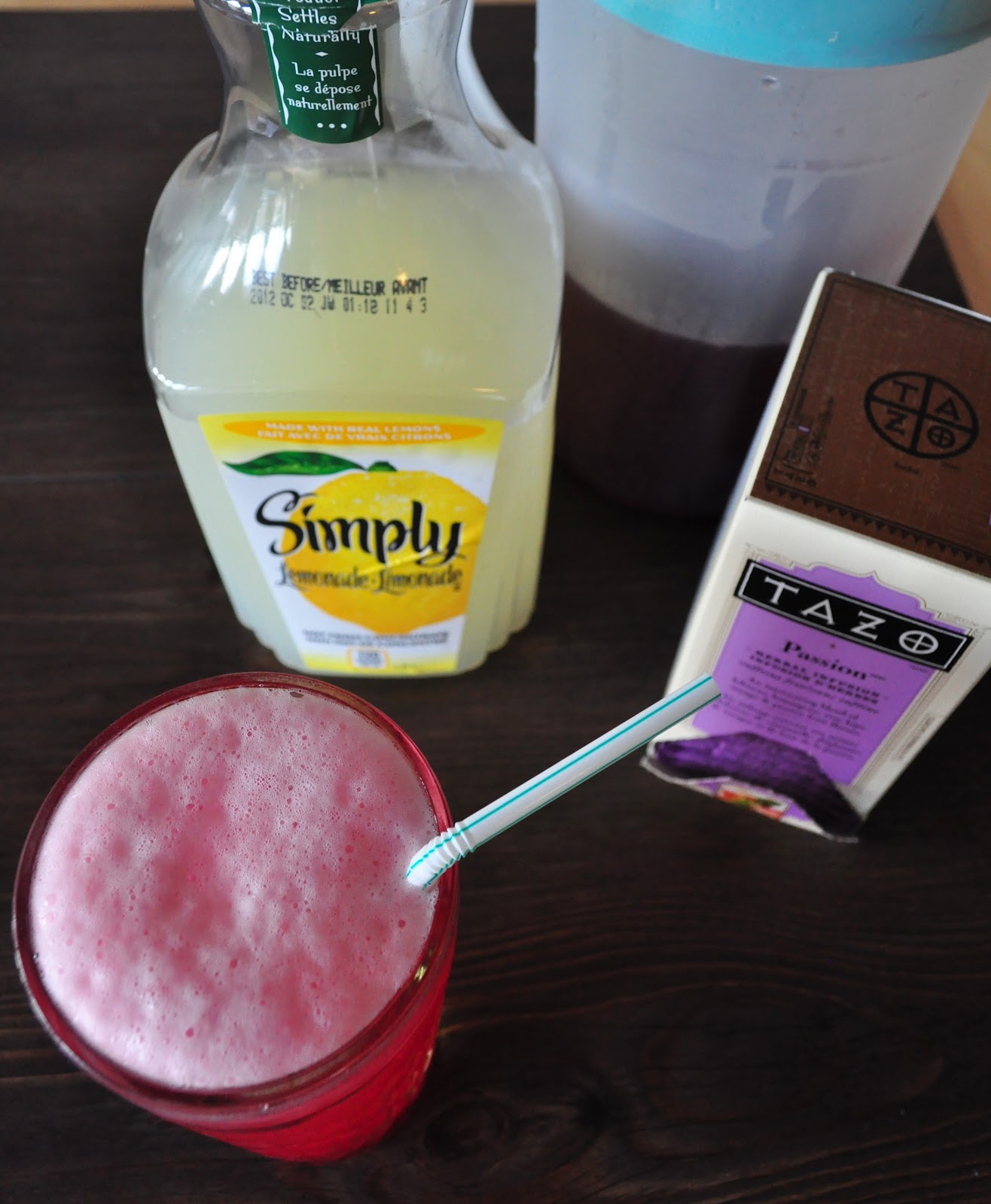 My Tiny Oven Passion Iced Tea Lemonade