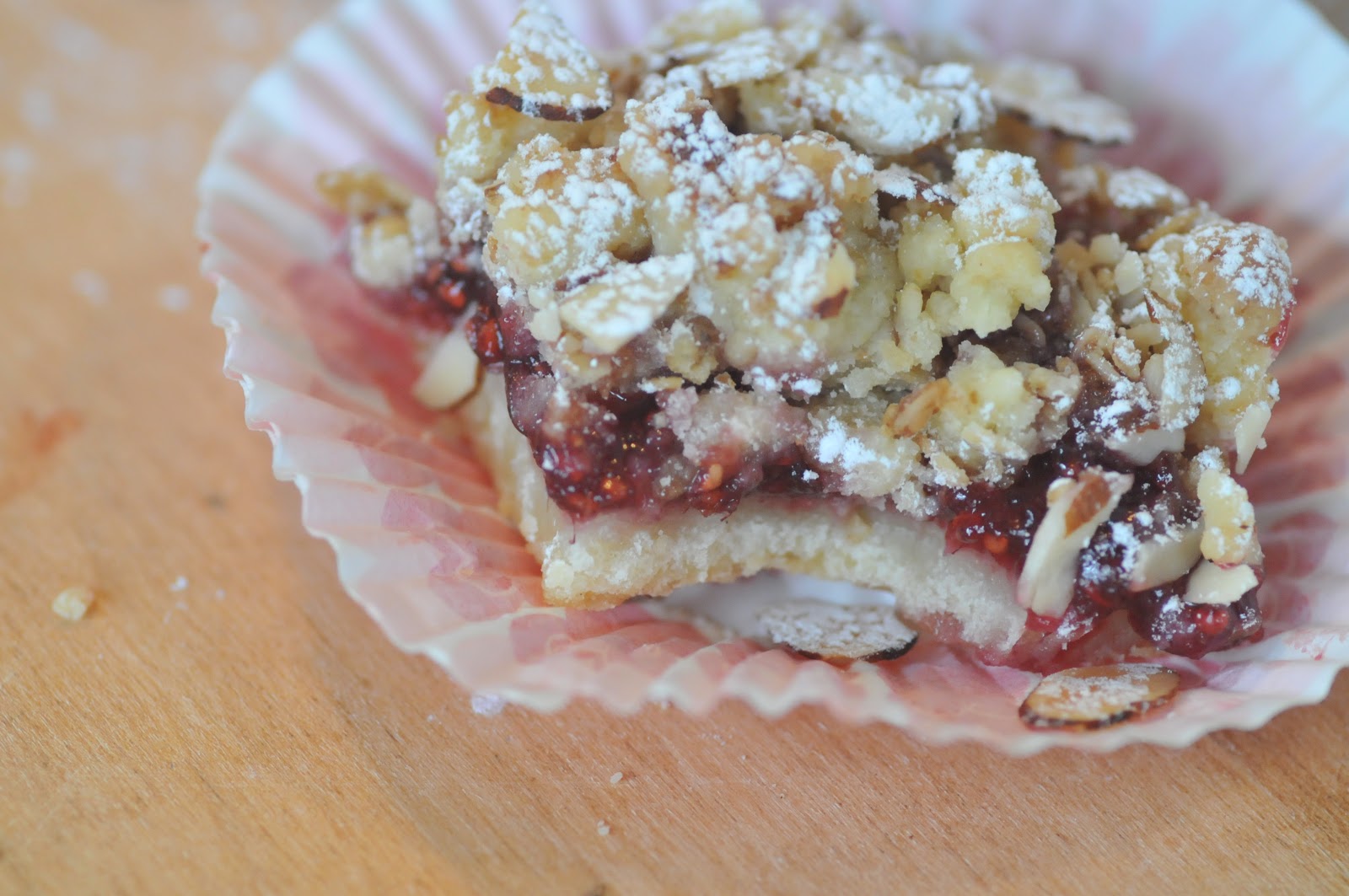 NINE + SIXTEEN Recipe Barefoot Contessa Raspberry Crumble Bars