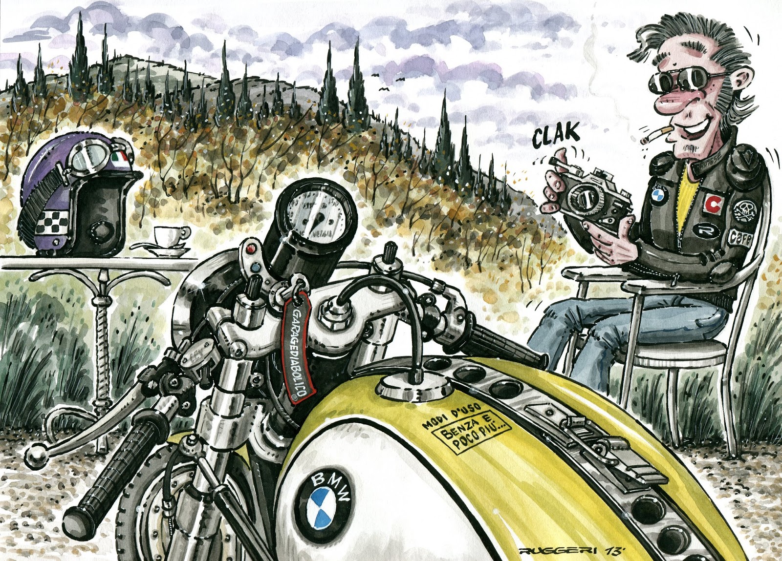 Racing Cafè: Ruggeri's Comics #32