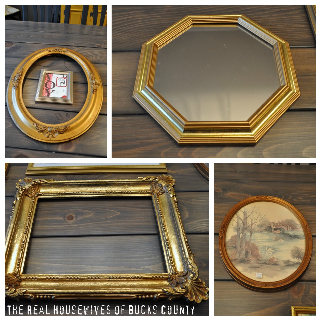 Granny Frames! {Dining Room Update} East Coast Creative