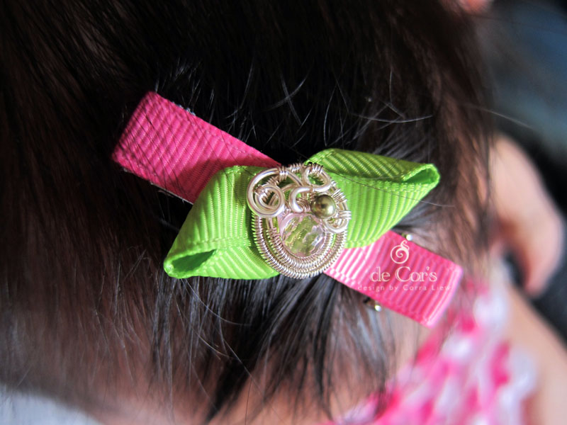de Cor's Handmades Malaysia Handmade Jewelry DIY Wire Jewelry Baby Hair Clip