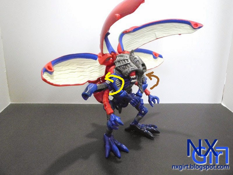 NXGirT's Blog Warp Digivolving Toy FigureKabuterimon[カブテリモン] to