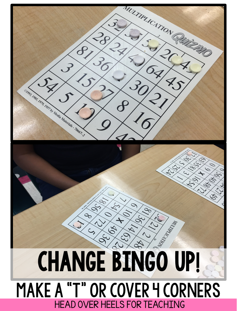 Head Over Heels For Teaching Spark Student Motivation BINGO With a TWIST!