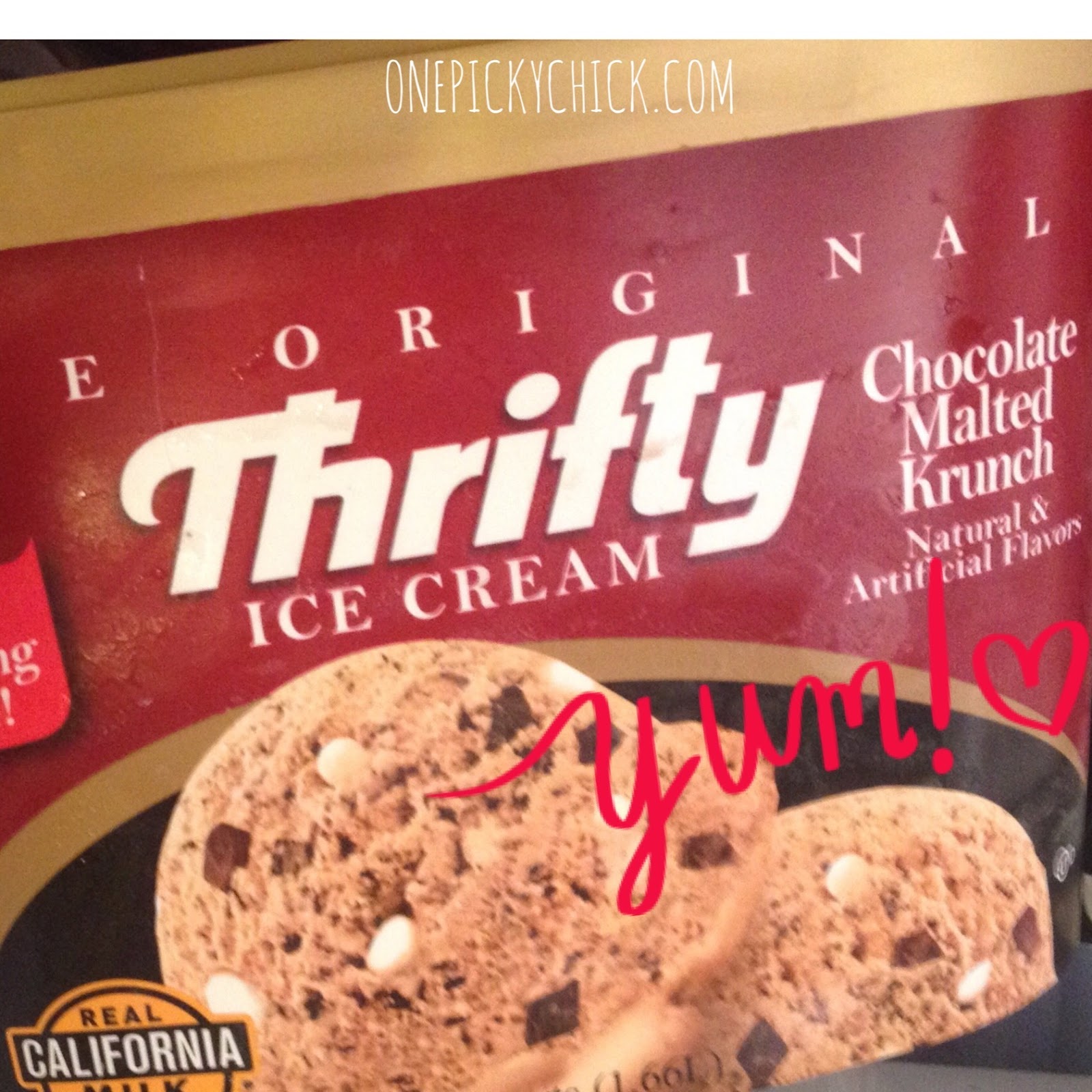 Best Ice Cream Ever (Remember Thrifty's?) One Picky Chick