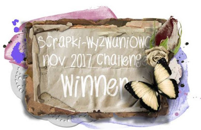 I'm a winner at Scrapki-Wyzwaniowo!