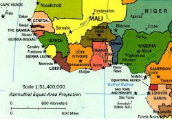 Map of West Africa