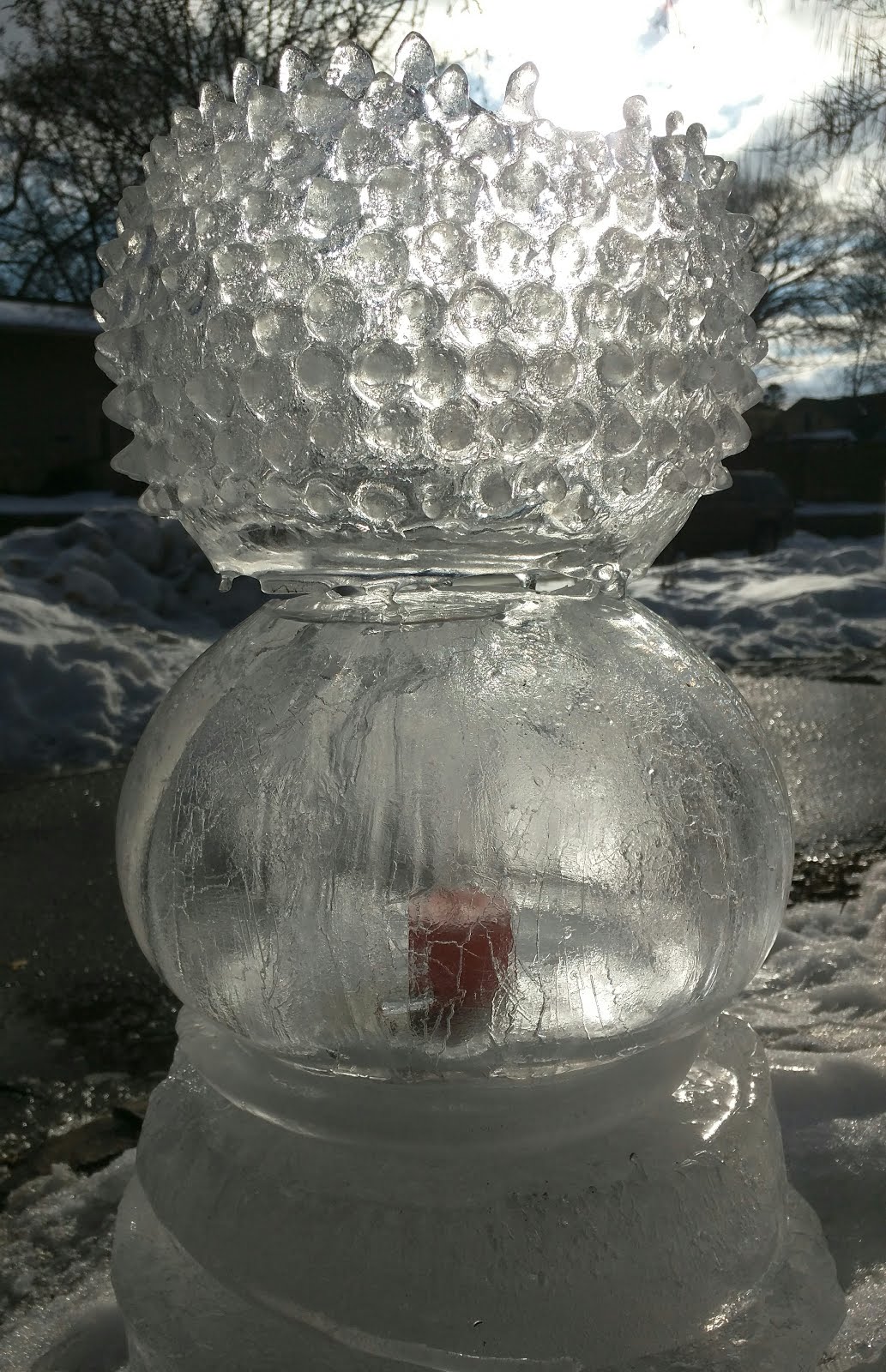 Ice Lanterns how to make and decorate them