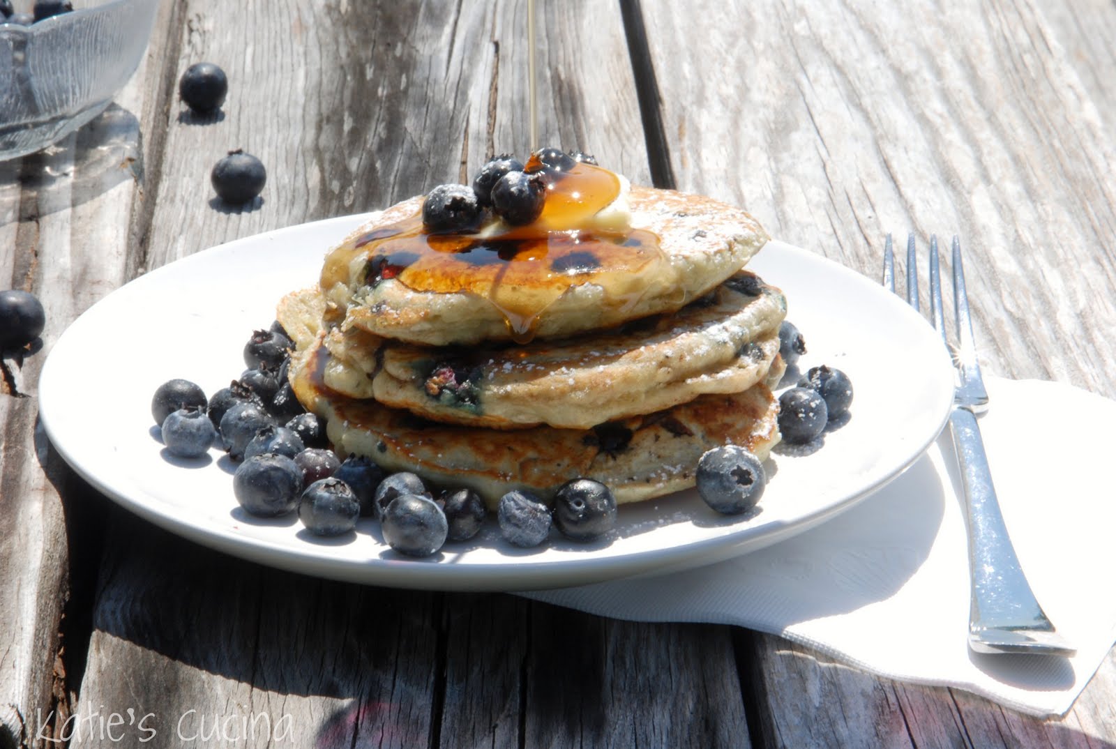 Blueberry Pancakes Katie's Cucina