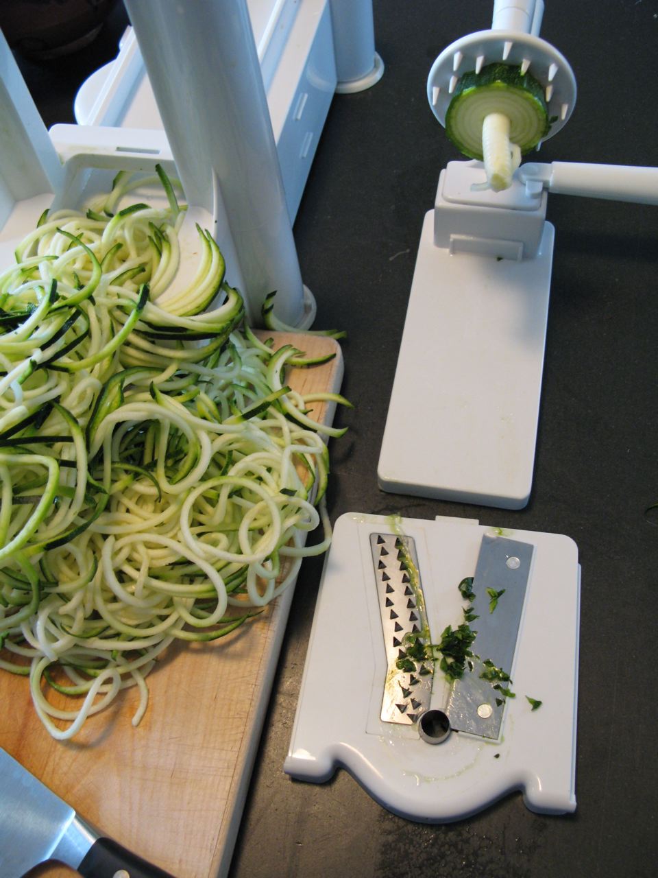 An Urban Cottage Zucchini Spaghetti