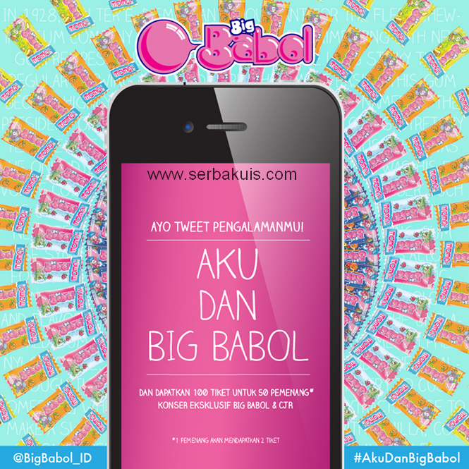 Kontes Aku dan Big Babol Berhadiah 100 Tiket Konser CJR
