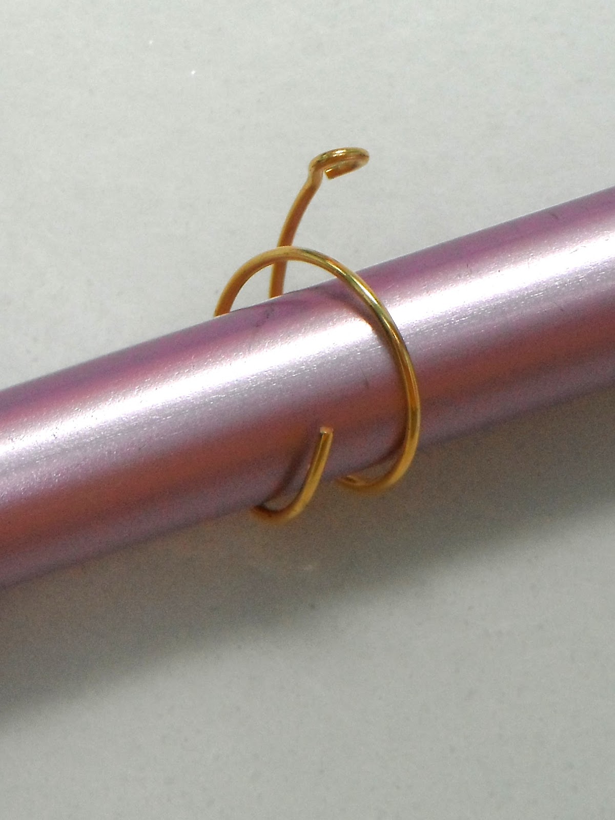 ..non*sense.. earring hook & hoop howto