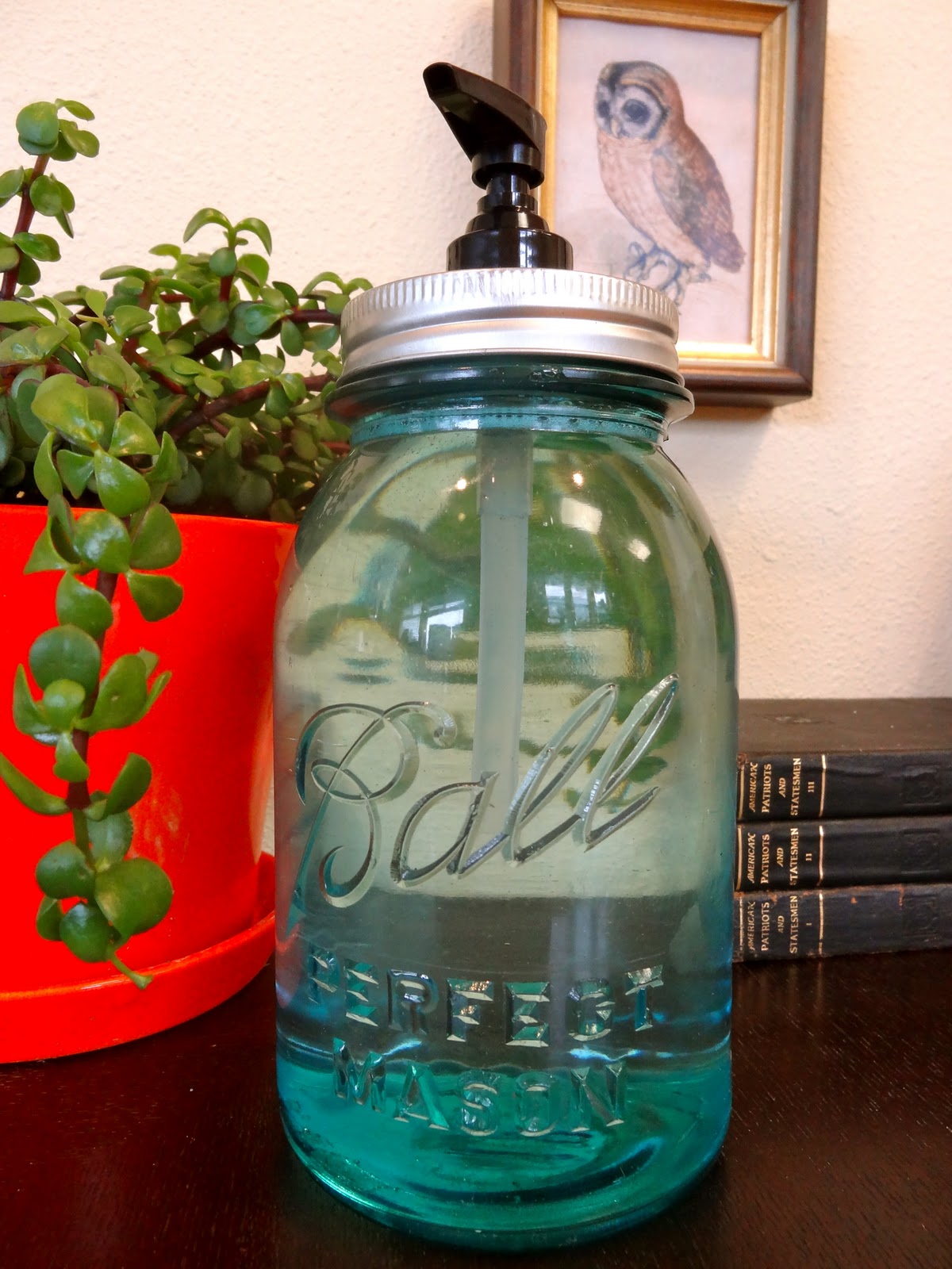 DIY // Mason Jar Soap Dispenser Revamp Homegoods