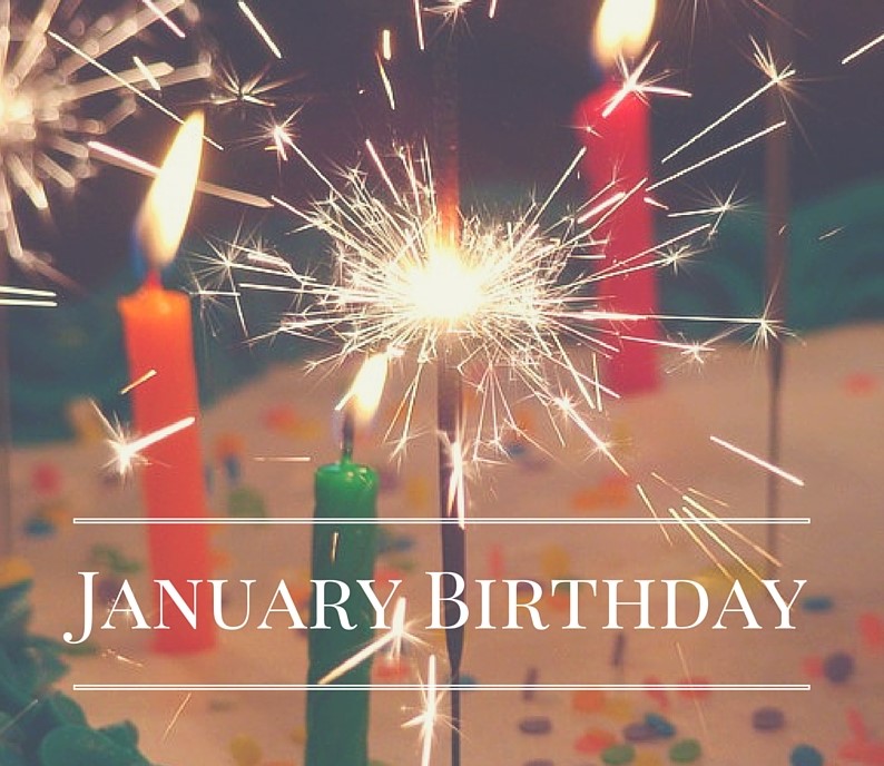 From Sarah Lex: 10 Reasons Why January Birthdays Suck