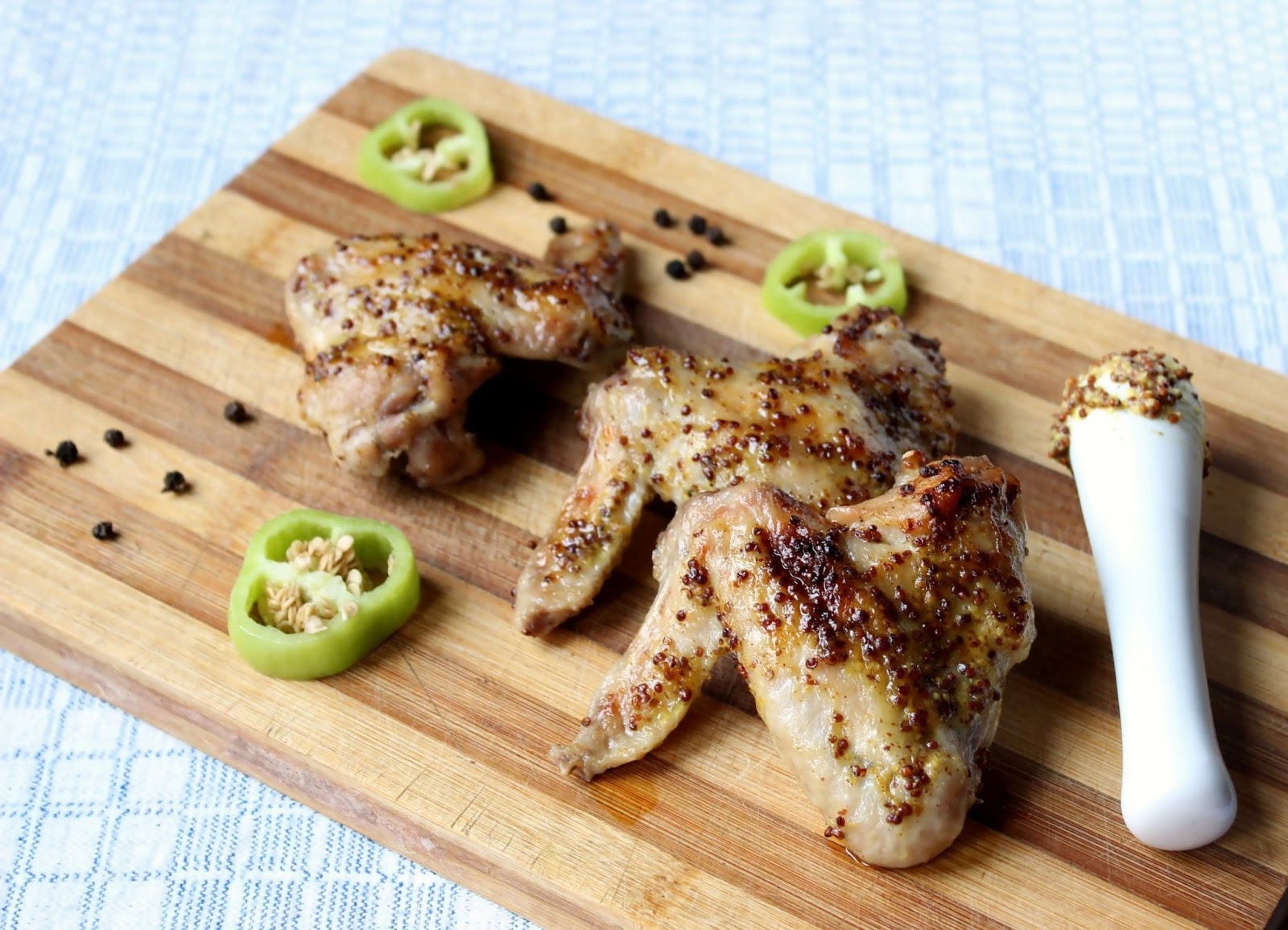 Angellove's Cooking Крилца на фурна с горчица и бира / Roasted Chicken