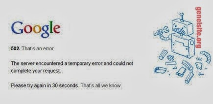 gmail 502 error hatası gmail 502 error hatası