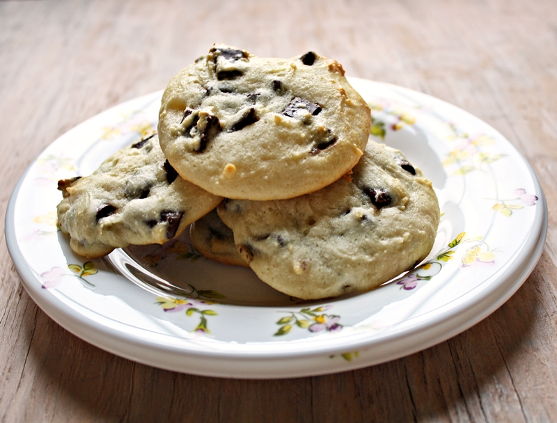 Versatile Vegetarian Kitchen Soft Ricotta Chocolate Chip Cookies
