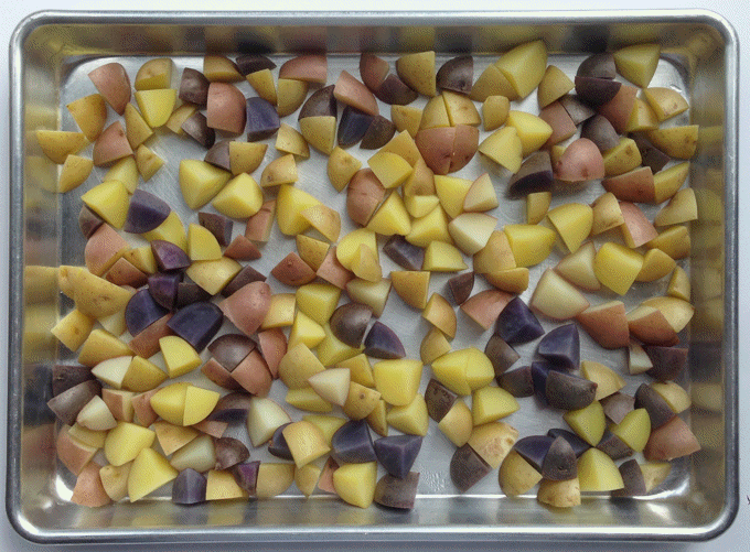 Par-Cooked Heirloom Potatoes Par-Cooked Heirloom Potatoes