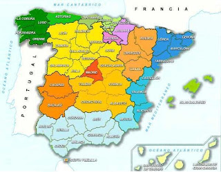 Mapa de España, Mapa de la República de España, imágenes de españa, el mapa español, mapa español, el mapa de españa, fotografías de españa