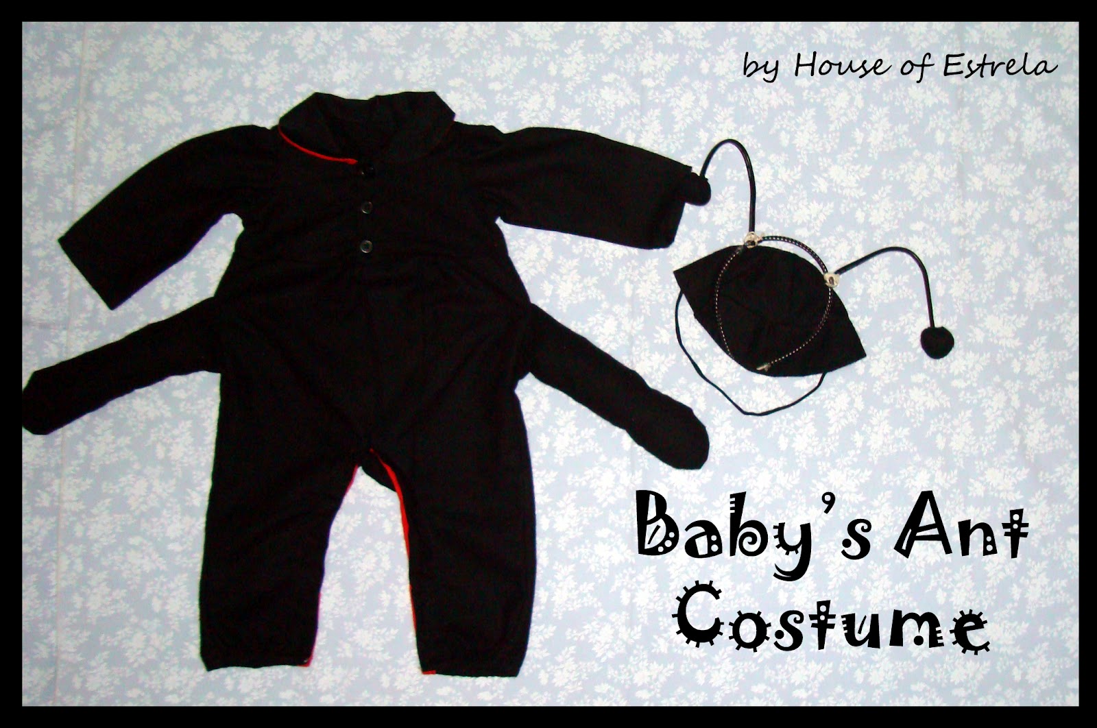 House of Estrela Tutorial Baby's Ant Costume, Part I Body