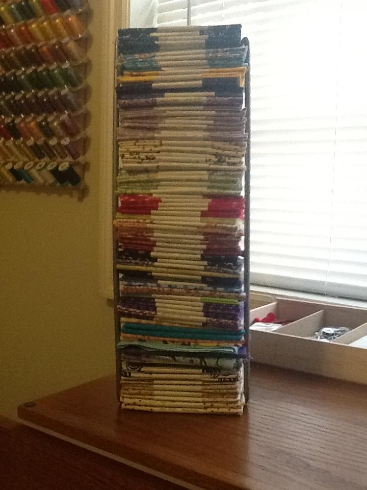 A Squared Craft Affairs Ashley Easy storage for your fat quarters )