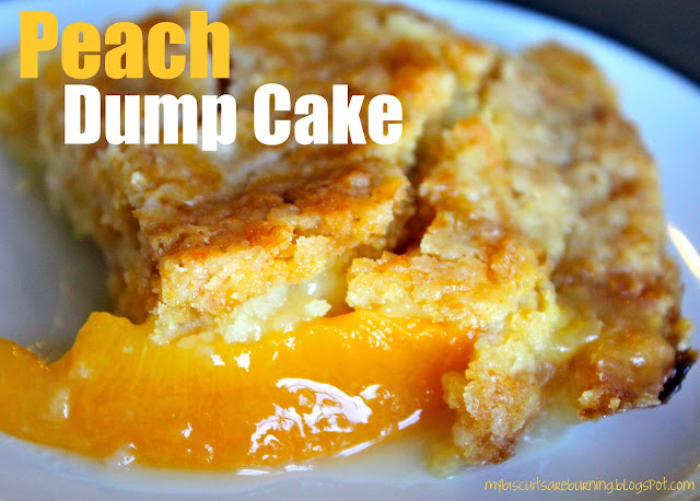 Peach Dump Cake