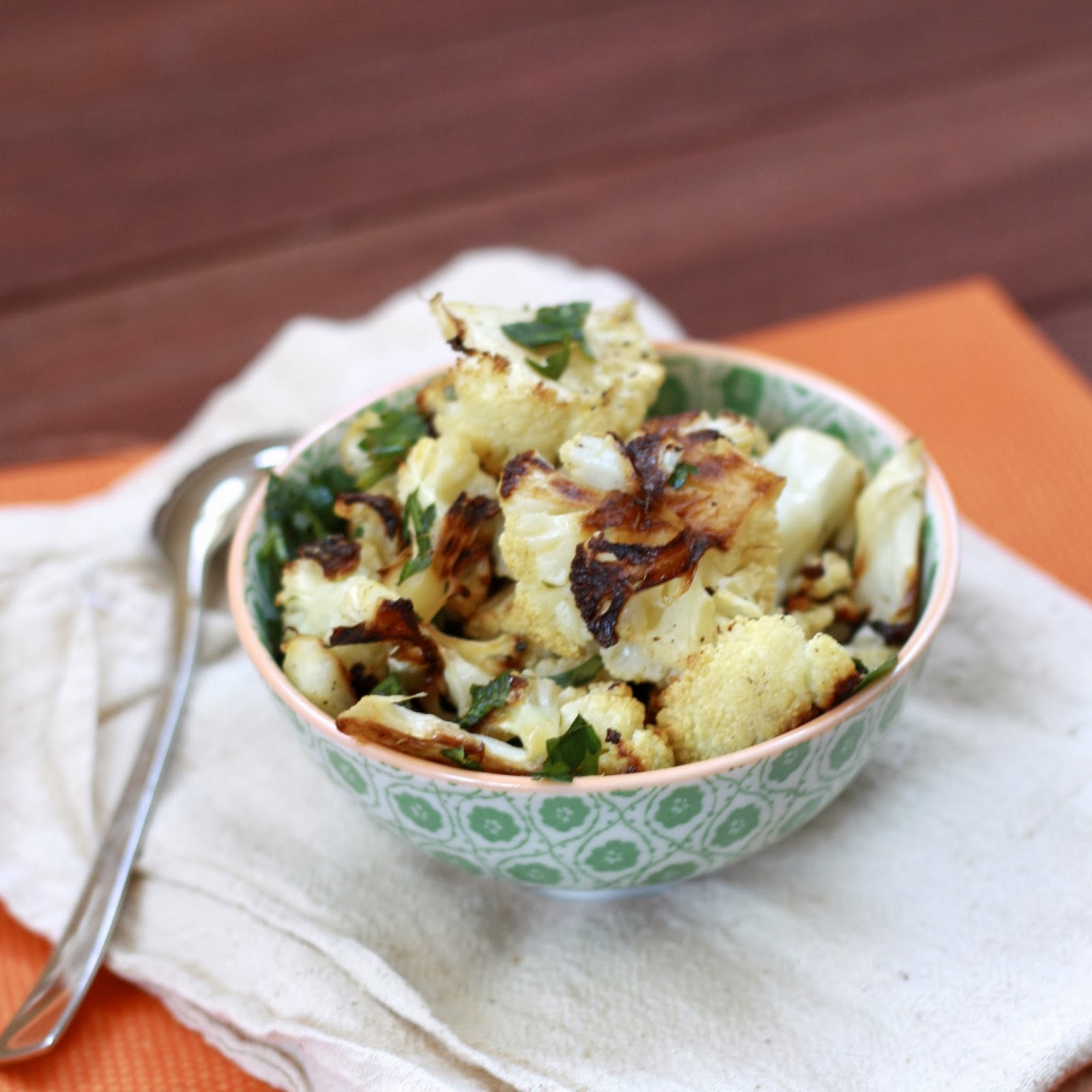 roasted cauliflower
