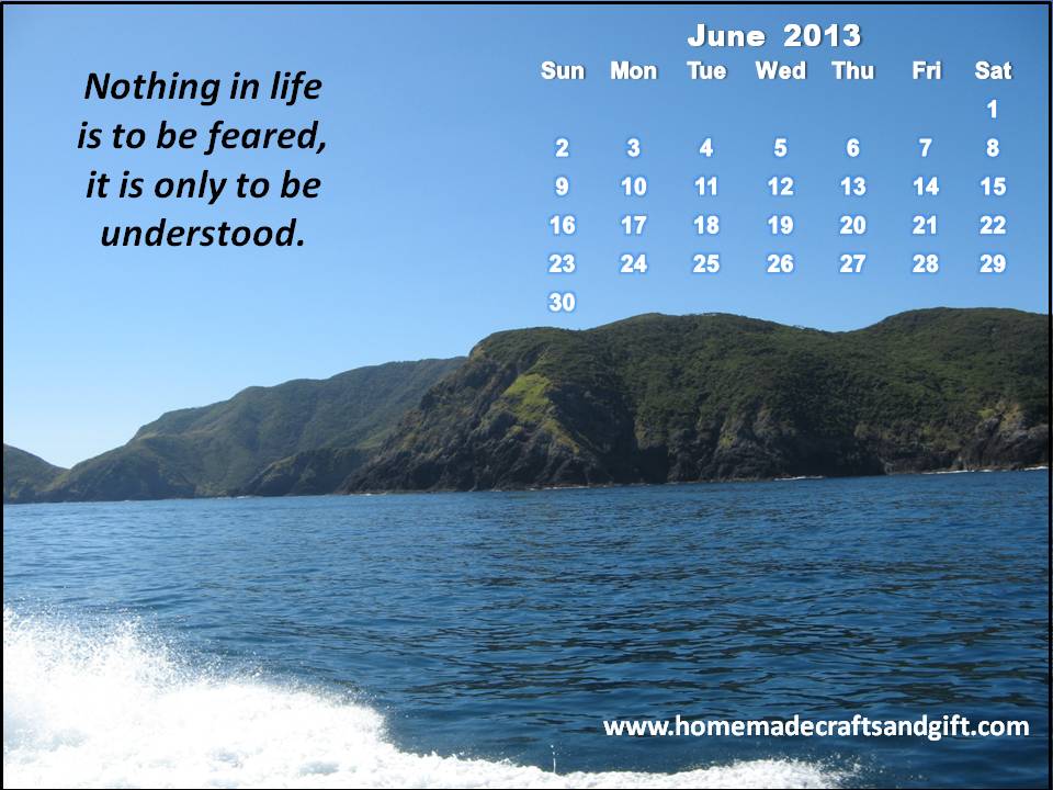 June 2013 Calendar Template