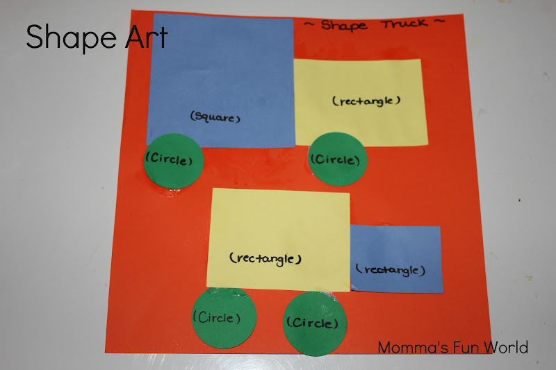 momma s fun world make art with shapes