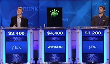 off against Watson, an IBM