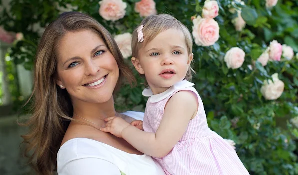 Princess Madeleine of Sweden, Chris O’Neill, Princess Leonore of Sweden and Prince Nicolas