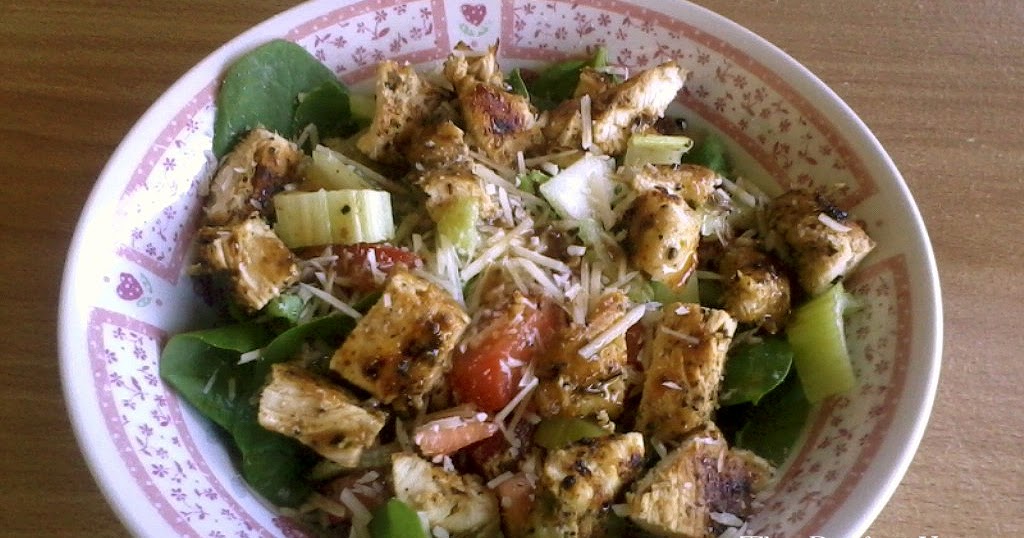 The Perfect Knot Crochet and More Panseared Chicken Spinach Salad