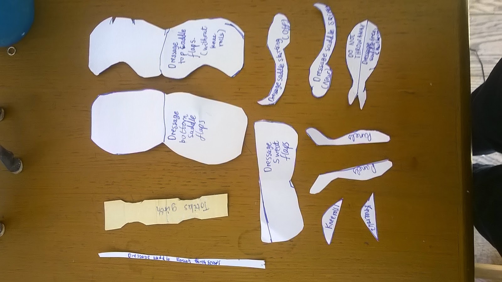 horse saddle pattern breyer tack horses saddles tutorials miniature decrease whatever onto increase word copy