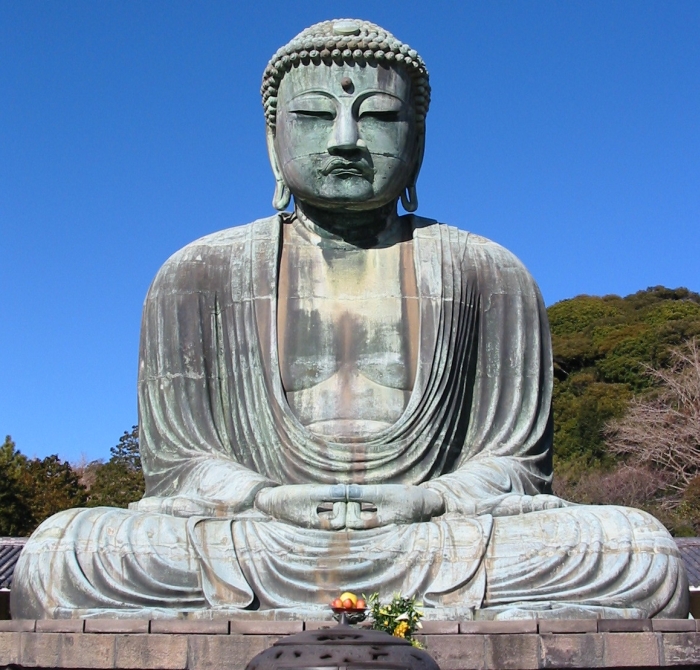 Although Jesus and Buddha