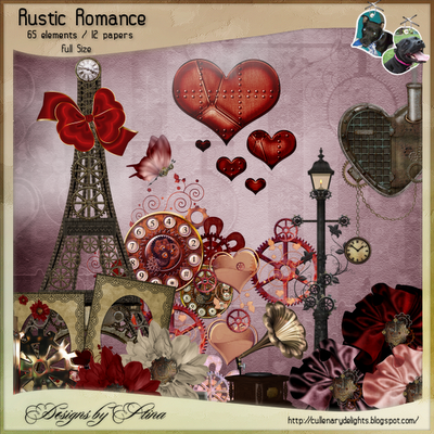 RUSTIC ROMANCE Romance with a touch of vintage in this steampunk 