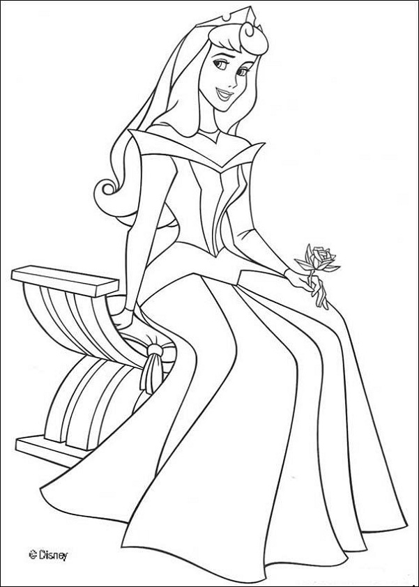 Disney Princess Coloring Pages To Celebrate Valentine&39;s Day