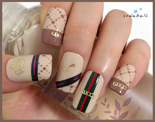 Gucci Inspired Nail Stickers - wide 7