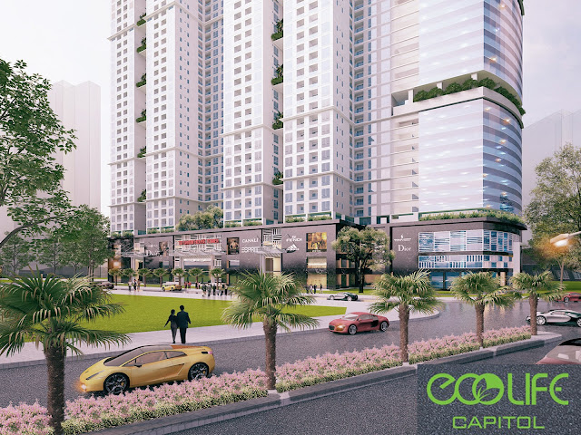 Thiết kế dự án chung cư Ecolife Capitol 60 Lê Văn Lương kéo dài