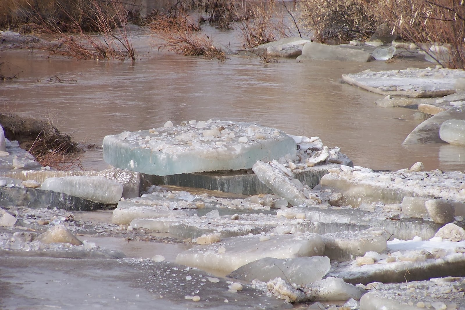 The Casper Cousins Ice Dam Manderson Wyoming