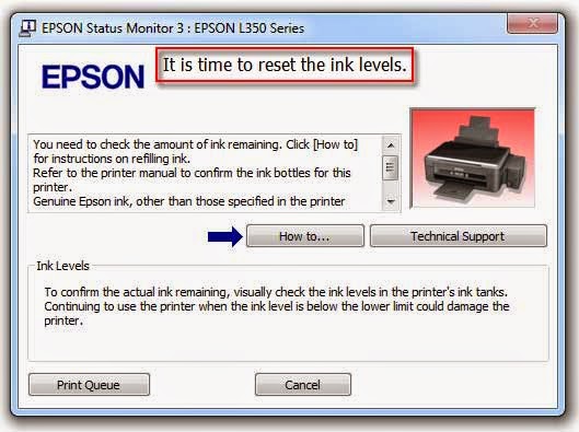 epson reset ink level epson reset ink level