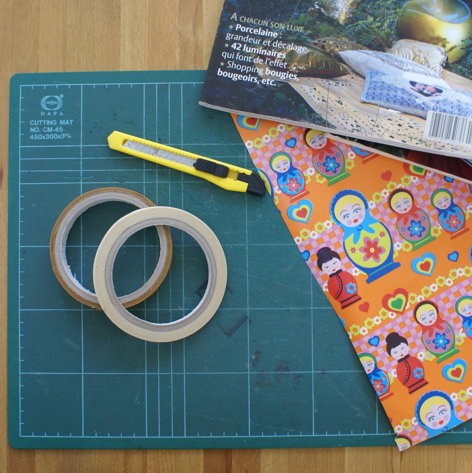 ArtMind How to make recycled decorative tape?